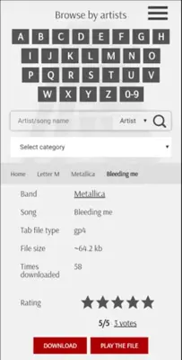 GProTab Guitar tabs & player android App screenshot 9