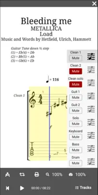 GProTab Guitar tabs & player android App screenshot 11