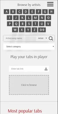 GProTab Guitar tabs & player android App screenshot 13