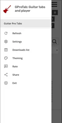 GProTab Guitar tabs & player android App screenshot 8